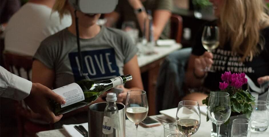 Virtual reality bedrijfsuitje diner Amersfoort