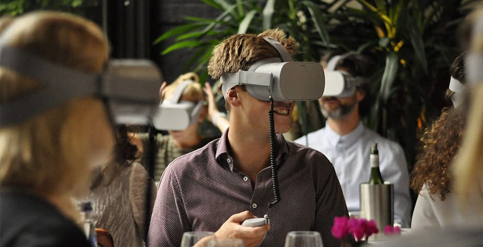 Virtual reality diner Amersfoort